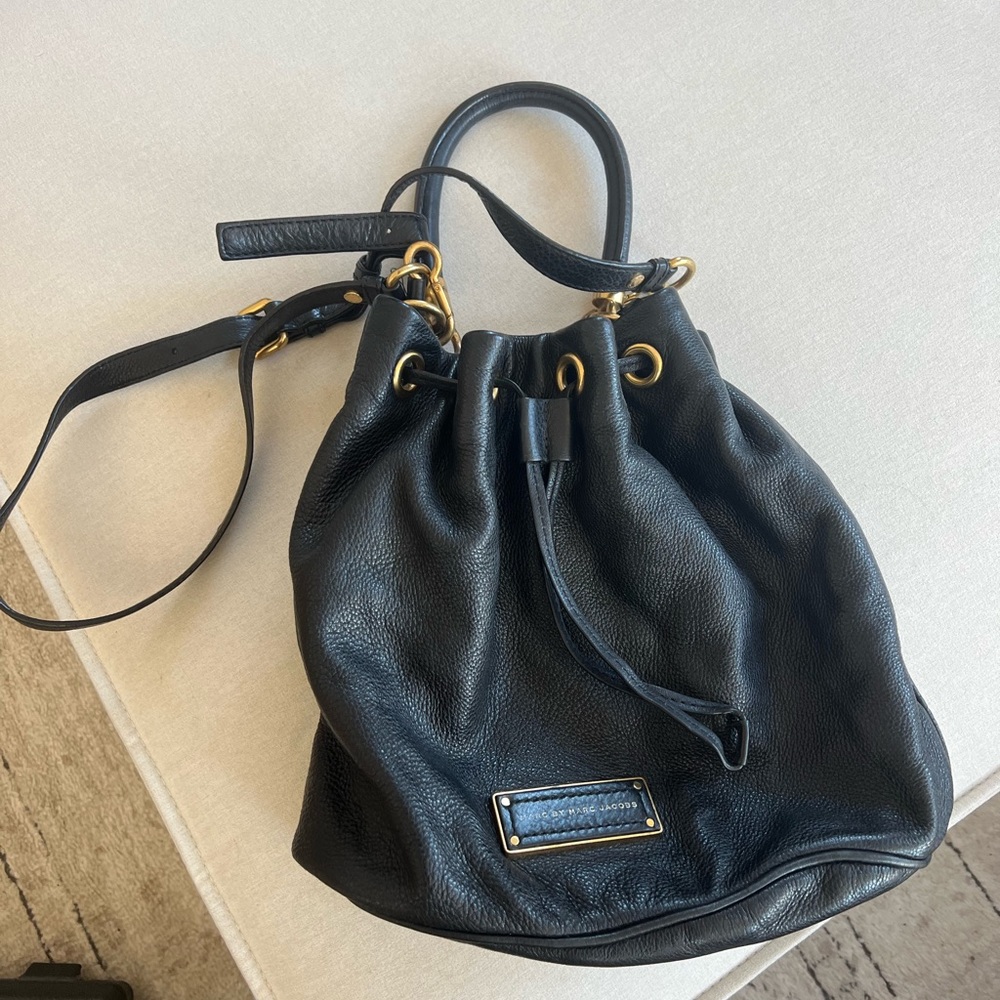 Marc Jacobs Black Bucket Bag
